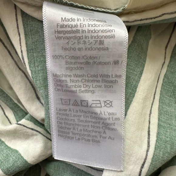 Poplin Ruffle A-Line Midi Dress - Picture 8 of 10